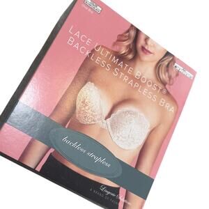Lace Ultimate Boost A cup backless strapless underwire bra BC2 3348